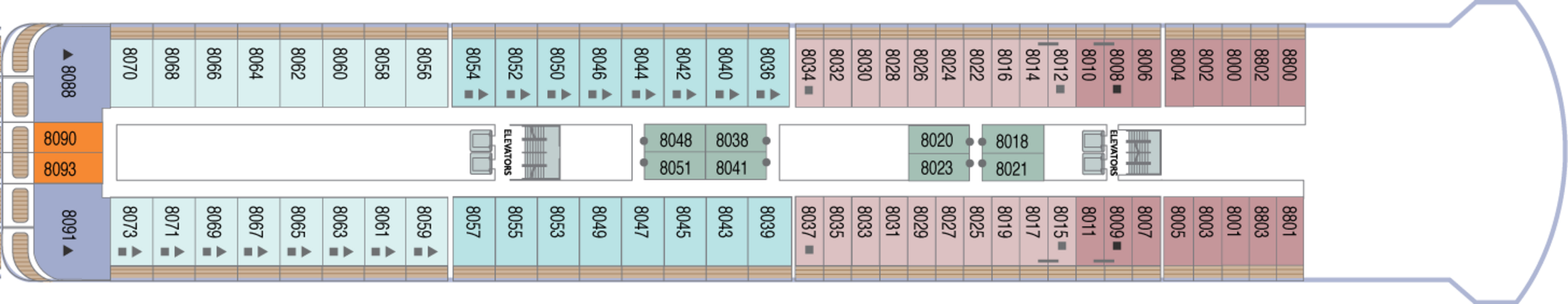Deck 8 plan